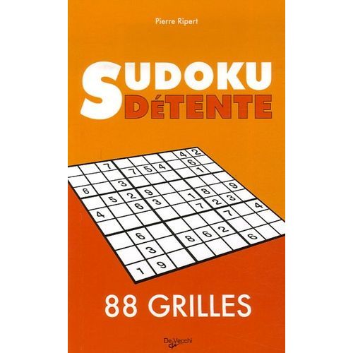 Sudoku Détente - 88 Grilles