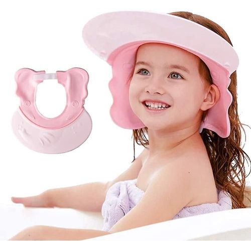2 Pièces Bébé Shampooing Bonnet Bébé Shampooing Bonnet Bébé Éléphant Shampooing Bonnet D'oreille Bébé Douche Bonnet Réglable Bébé Douche Bonnet