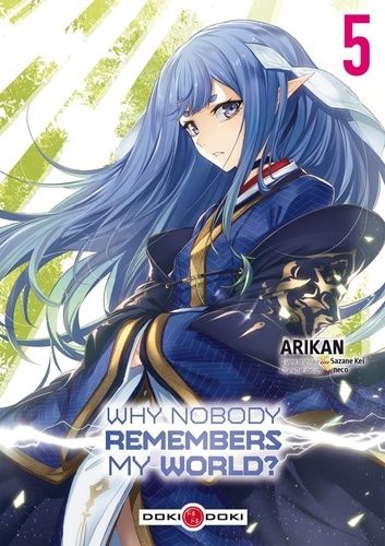 Kei Sazane's 'Why Nobody Remembers My World?' Novels Get TV Anime