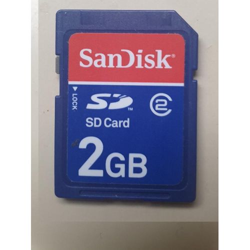 sandisk sd CARD 2 GB