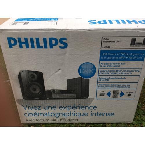 Philips micro chaîne DVD - MCD 122