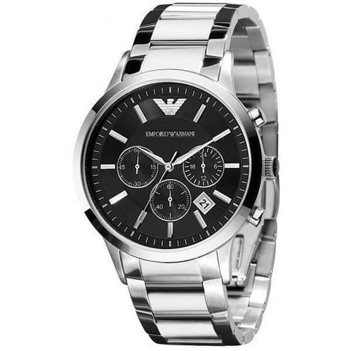 Montre Bracelet Ar2434 - Homme - Emporio - Quartz - Analogique - Etanche 5 Atm