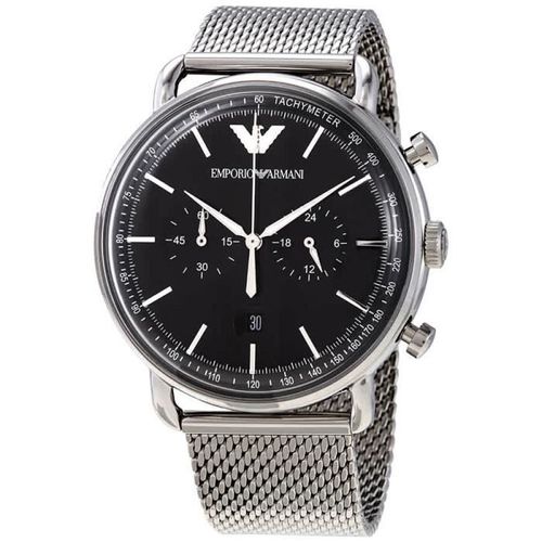 Montre Bracelet Oz4eu - Homme - Aviateur Chronographe - Quartz - Noir