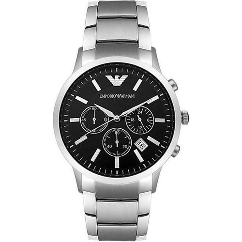 Emporio Armani Montre Bracelet Classic Style Mens Watch Ar2434 - Pour Homme - Bracelet : Acier