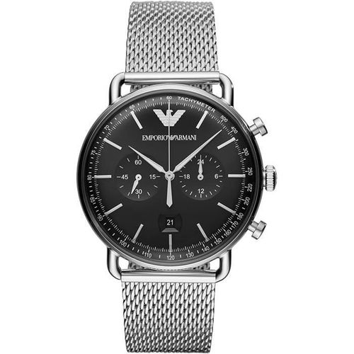 Emporio Armani Homme Chronographe Quartz Montre Avec Bracelet En Acier Inoxydable Ar11104