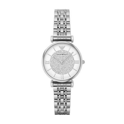 Emporio Armani Women's Chronograph White Dial Watch-Ar1925 2c6qqk