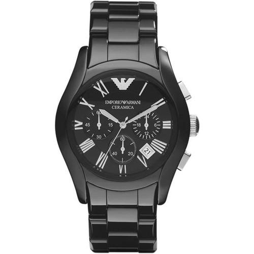 Emporio Armani Homme 43mm Bracelet Céramique Noir Quartz Montre Ar1400