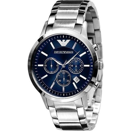 Armani Homme 41mm Chronographe Date Minéral Verre Montre Ar2448