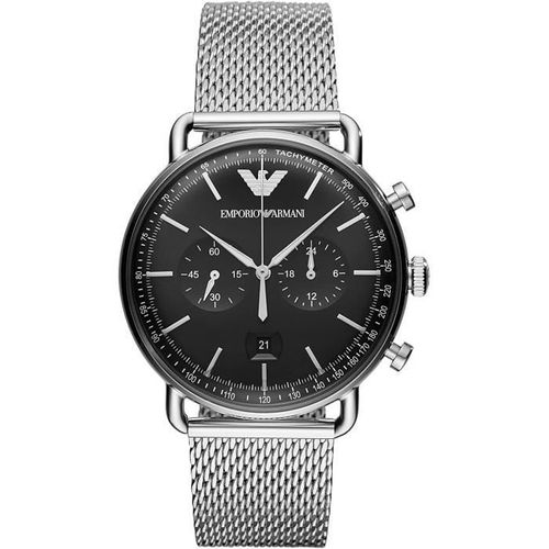 Emporio Armani Homme Chronographe Quartz Montre Avec Bracelet En Acier Inoxydable Ar11104
