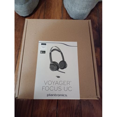 Plantronics Voyager Focus UC B825-M Micro Casque PC Noir