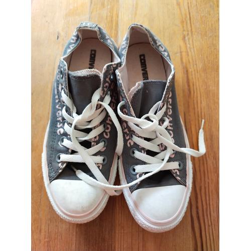 Baskets Basses Converse Bleu Rose P39