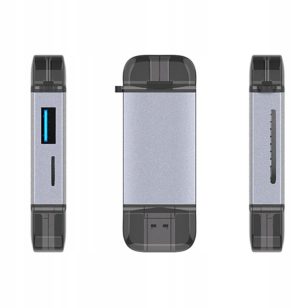 Lecteur de carte U-disk USB 2.0 Type-c Micro-USB TF - 4