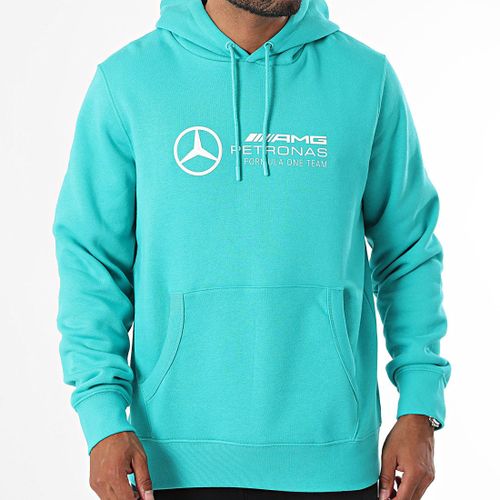 Sweat À Capuche Mercedes Amg Petronas F1 Team - Ultra Teal