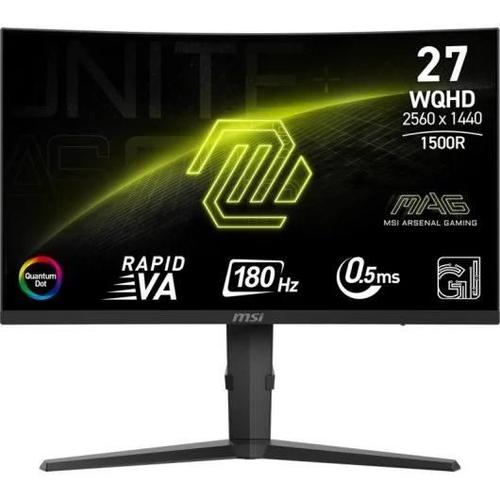 MSI MAG 275CQRF QD E2 27" LED Rapid VA QHD 180Hz 0.5ms Curva