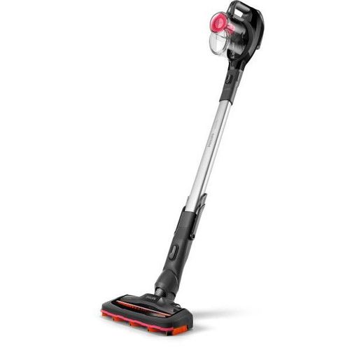 Aspirateur Balai PHILIPS FC6722/01 SPEEDPRO sans fil - 18 V - 30 min d'autonomie - Brosse aspiration 180° - Noir