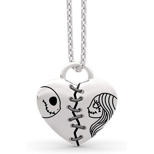 Collier Jack Skellington Et Sally L'étrange Noël De Monsieur Jack