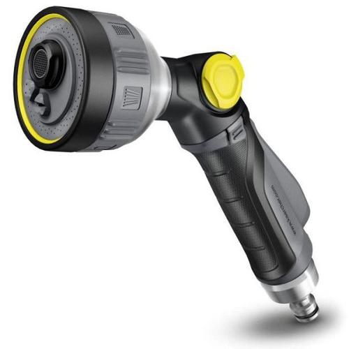 Arroseur Pistolet d'arrosage multifonctions en métal Premium - KARCHER - Gris - 4 formes de jet réglables