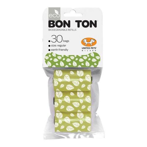 Sacs D'hygiène United Pets Bon Ton Regular Chien Vert (3 X 10 Uds)