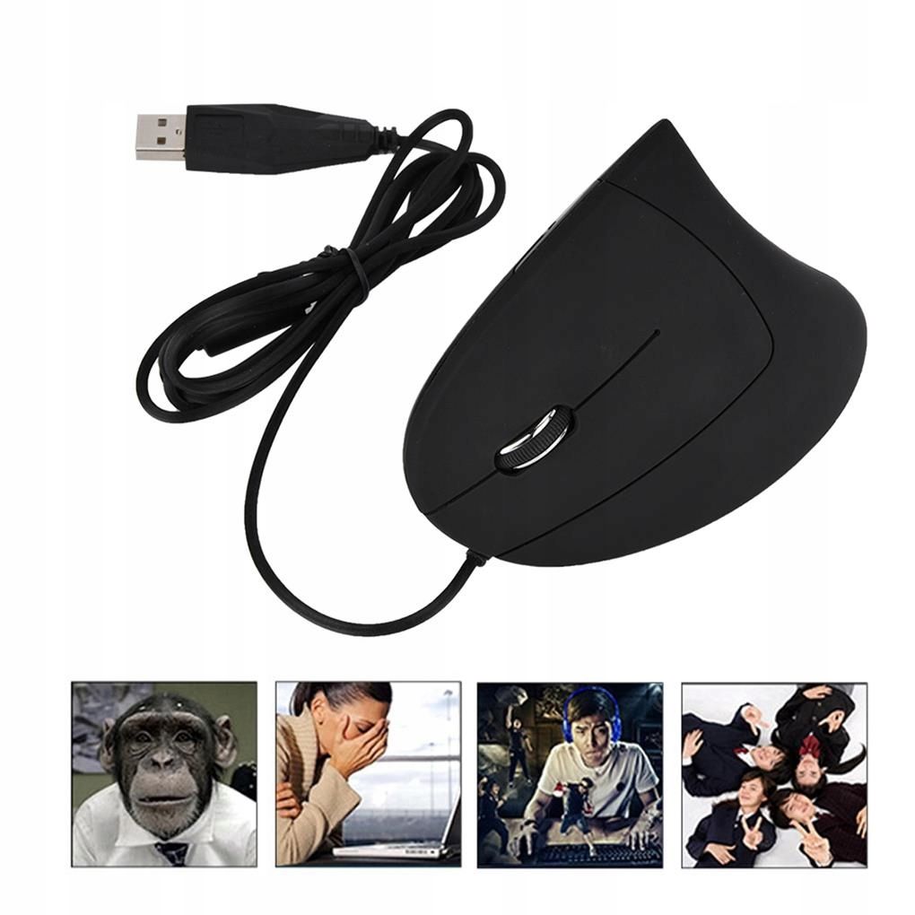 Souris verticale filaire tenant des souris confortables - 4