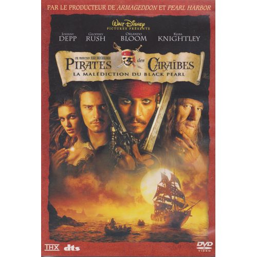 Walt Disney - Pirates Des Caraibes La Malediction Du Black Pearl - De Gore Verbinski, J. Depp - 132 Mn