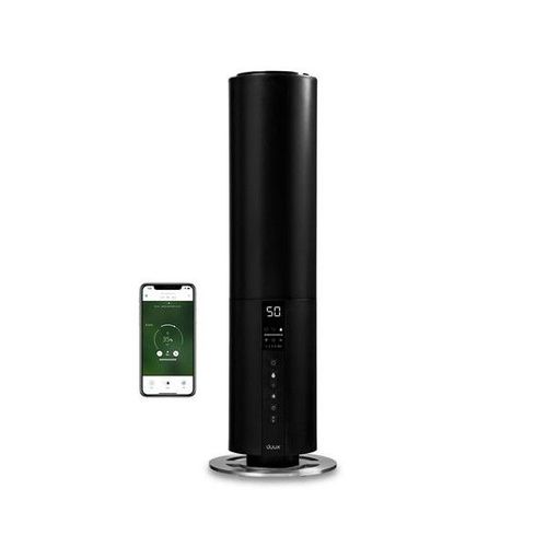 Duux Beam 2 Noir - Humidificateur à Ultrasons Connecté - 5L Capacité - 350ml/h - 40m²