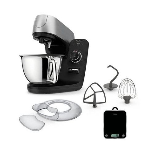 Robot pâtissier Moulinex Coach YY5172FG 1200 W Noir et Silver