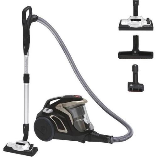 Aspirateur Robot Traineau Sans Sac - HOOVER - HP720PET - 850 W - 68 dBA - Cassette 2 L - Spécial parquet et animaux