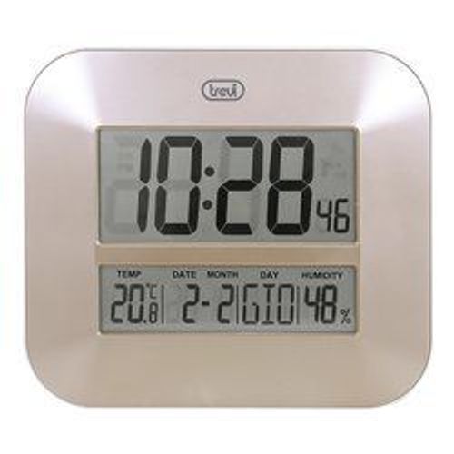 Horloge murale multifonction Trevi avec thermomètre