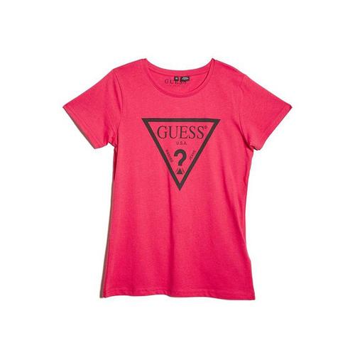 Guess T-Shirt Garçon Logo J73i56 Rouge