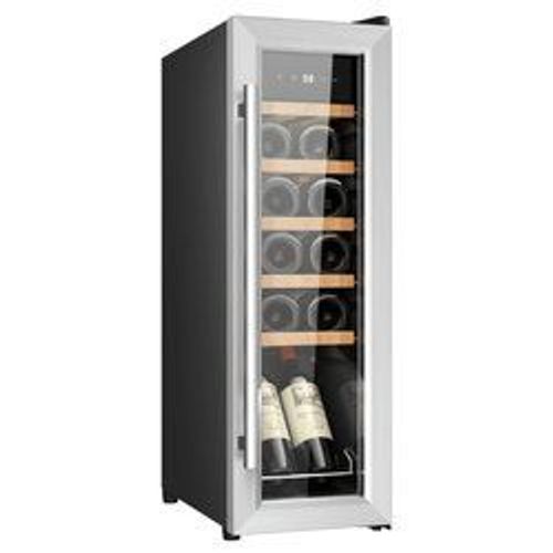 Cave à vin sur pied Cecotec GrandSommelier 1550 Inox - 15 bouteilles - 39 dB