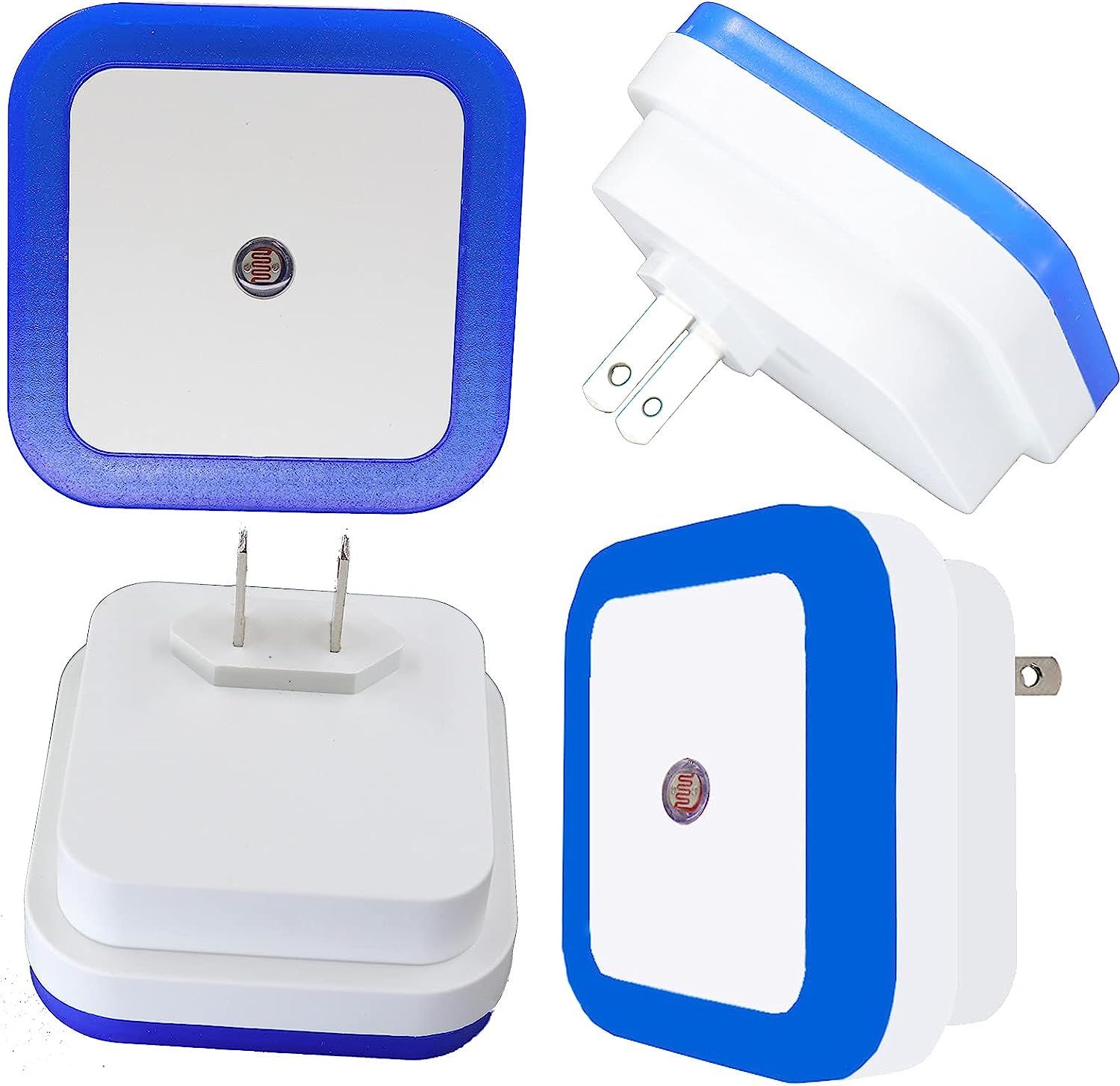 Veilleuse Led Plug In Night Light Blue Light Avec Smart Ligh... - 2