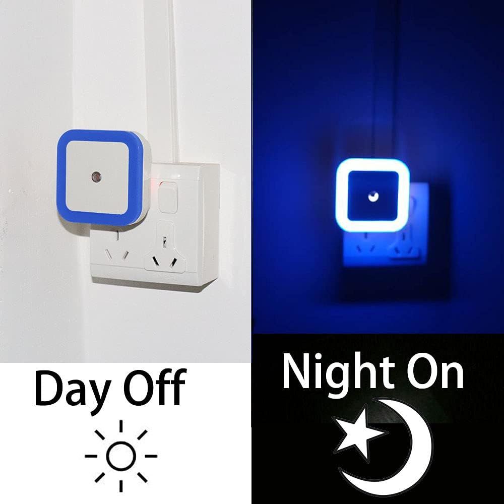 Veilleuse Led Plug In Night Light Blue Light Avec Smart Ligh... - 3