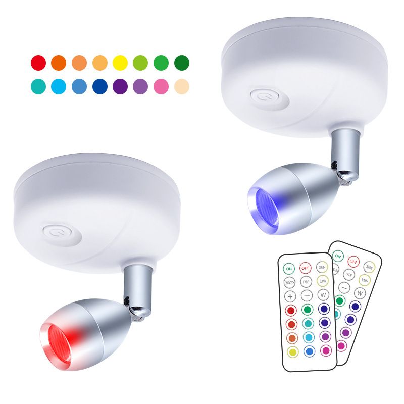 Projecteur Sans Fil Aliment� Par Batterie Avec T�l�commande