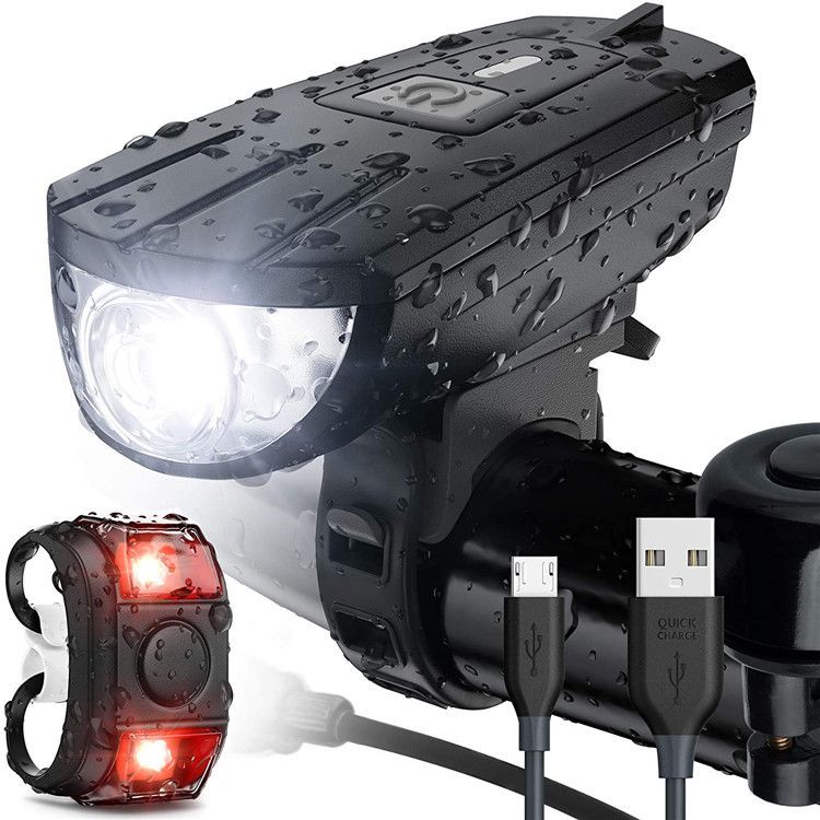 Ensemble D'�clairage De V�lo Rechargeable, �clairage De V�lo...