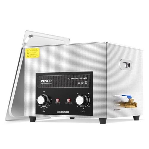 Nettoyeur à Ultrasons-VEVOR-Appareil de Nettoyage Ultrasonique Professionnel 360 W-pour Bijoux Lunettes Montres