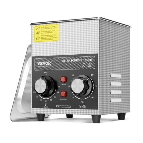 Nettoyeur à Ultrasons-VEVOR-Appareil de Nettoyage Ultrasonique Professionnel 60 W-pour Bijoux Lunettes Montres