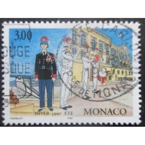 Monaco N°2107 Carabiniers Oblitéré