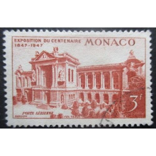 Monaco Poste Aérienne N°24 Musée Oblitéré