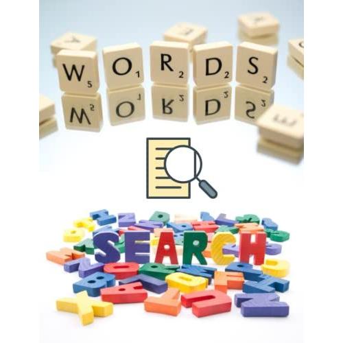 Words Search: Candy Puzzles |31 Puzzles With Word Search |43 Pages