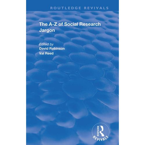 The A-Z Of Social Research Jargon
