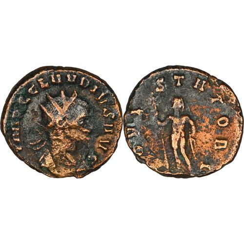 Rome - Antoninien - Claude Ii Le Gothique - Iovi Statori (Jupiter Tenant Sceptre Et Foudre) - Ric.52 - 23-110