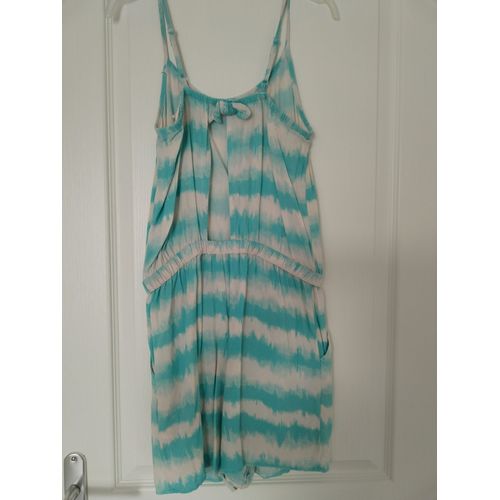 Combishort Bleu Et Blanche 14 Ans Xs H&m