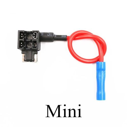 Porte-Fusible Add-A-Circuit,Adaptateur Tap,Lame Iko Apm,Porte-Fusible Pour Voiture,Suv,Ajout De Circuits ,Mini,Petit,Moyen,12v,1pc - Type Argent