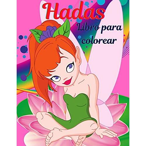 Libro De Hadas Para Colorear Para Niñas De 4 A 8 Años