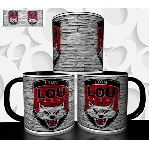 Mug Tasse À Café - Rugby Lyon Lou 3057