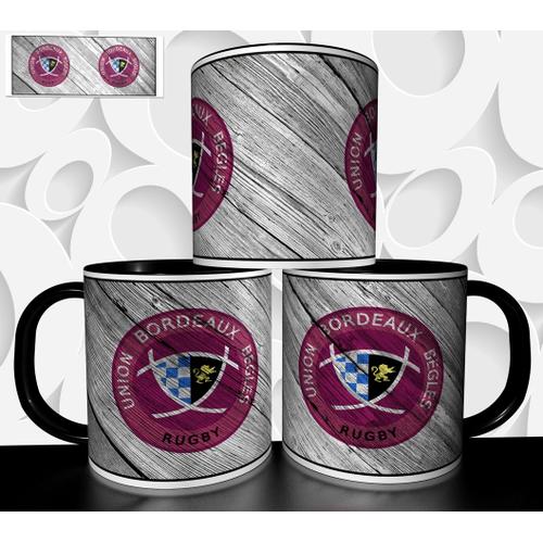 Mug Tasse À Café - Rugby Union Bordeaux Begles 3044