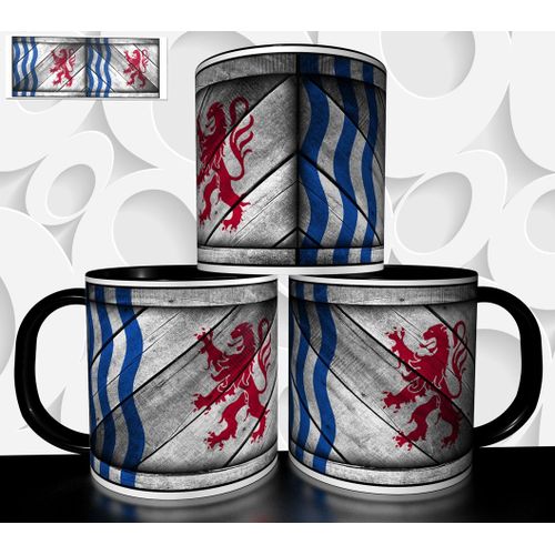 Mug Tasse À Café - Drapeau Region Nouvelle Aquitaine 3009