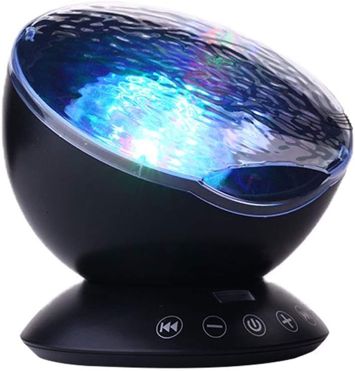 Sir�ne D�cor T�l�commande Veilleuse Ocean Wave Projecteur 7