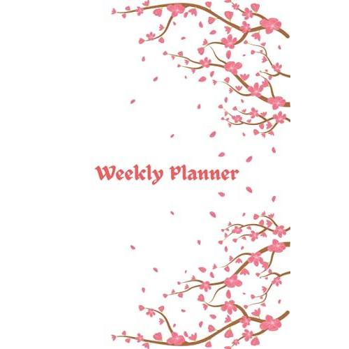 Weekly Planner With Happy Quotes Inside: Color Notes, Tasks, Ideas, To Do Lists