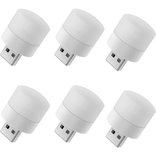 Mini Veilleuse Usb, Ampoule Led Compacte, Éclairage Portable, Ambie